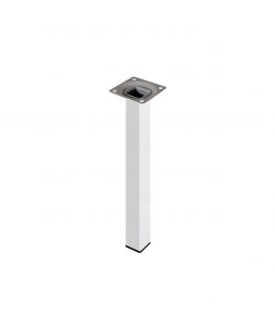 Piedino quadro Element System 25x25 mm Bianco