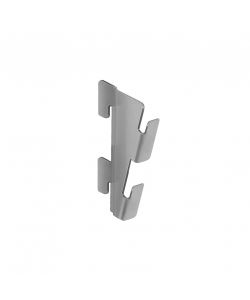 Supporti per inclinazione ripiani multiuso - alluminio - 4 pz.