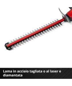 Einhell Tagliasiepi a batteria GC-CH 18V con lama 40 cm Li Solo