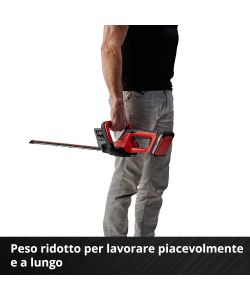 Einhell Tagliasiepi a batteria GC-CH 18V con lama 40 cm Li Solo