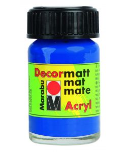 Decormatt Acryl Marabu 15 ml Blu Oltremare Scuro