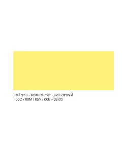 Textil Painter Marabu Tratto 1-2 mm. Giallo Limone