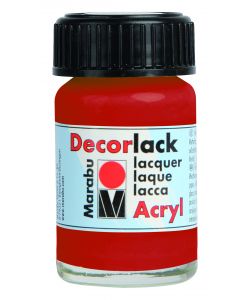 Decorlack Acryl Marabu 15 ml Rosso Ciliegia