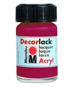 Decorlack Acryl Marabu 15 ml Carminio