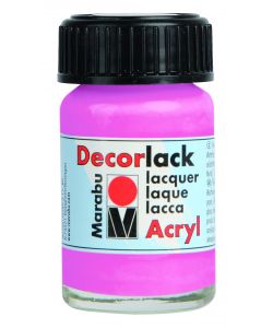 Decorlack Acryl Marabu 15 ml Rosa