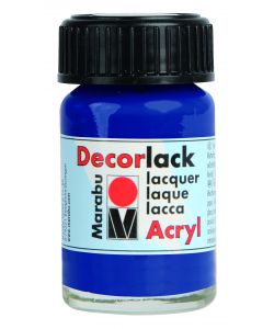 Decorlack Acryl Marabu 15 ml Blu Oltremare Scuro
