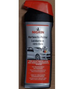 Nigrin Polish Cera Lucidante Auto 500 ml - Cera Dura per Vernici Colorate