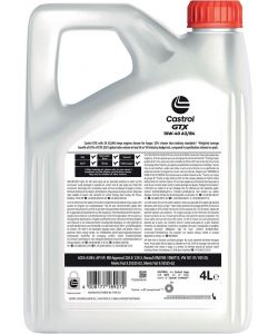 Olio motore lubrificante auto GTX Ultraclean 10W40 A3/B4 4L