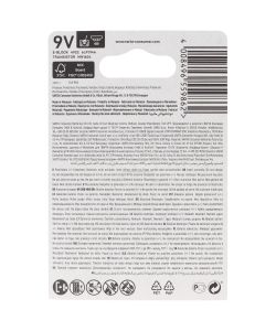 Varta Batteria 9V Transistor Longlife Power Pila Alcalina - 1pz