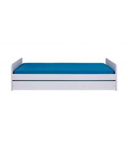 Letto singolo Surf 90x190 bianco