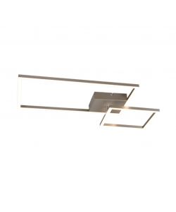 Plafoniera Padella Nichel Opaco SMD LED - 25W - 3000lm - 4000K