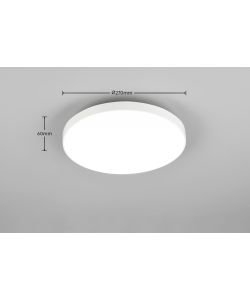 Reality Plafoniera Led Spica Bianca - 18W 2000lm 4000K - D.27cm