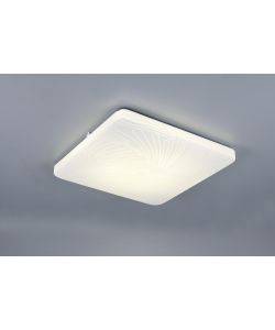 Reality Plafoniera Led Quadrata Mandria - Foglia - 24W 2500lm L.41cm