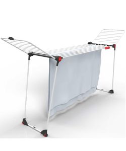 Vileda Stendibiancheria Estensibile Infinity Flex con Ruote - 216x56cm