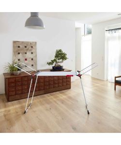 Vileda Stendibiancheria Estensibile Infinity Flex con Ruote - 216x56cm
