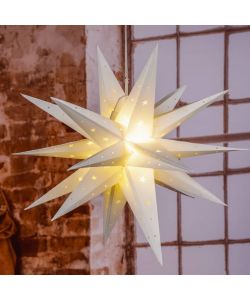 HI Luce di Natale Stella a LED 58 cm