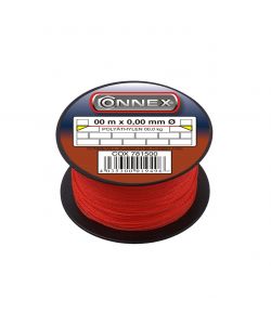 Spago per muratore in polietilene rosso 0,1 mm. 50 mt.