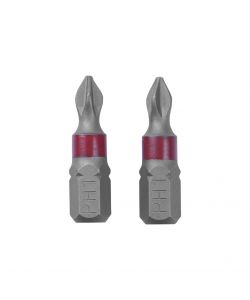 Punta Bit Philips 1-1/4' x 25 mm, 2 pezzi