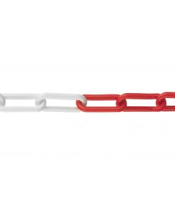 Catena Plastica Rosso e Bianco 52 x 21 x 6 mm