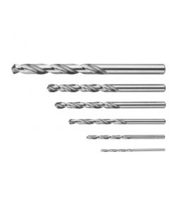 Set punte per metallo HSS lucidate DIN 338 da 2 a 8 mm. 6 pz.