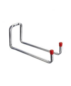 Gancio doppio a parete zincato 90 x 120 x 250 mm.