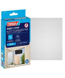 Tesa Zanzariera Adesiva Standard 130x150 cm Antracite - Rete Antizanzare