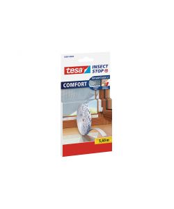 Tesa Nastro Adesivo Zanzariera Comfort 5,6m Velcro Autoadesivo