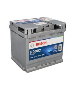 Bosch Batteria Auto P002 52Ah 470A 12V - Pronta all'Uso - con Maniglia