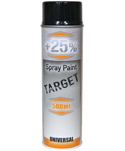 Vernice Spray Target  -  Nero Profondo Lucido