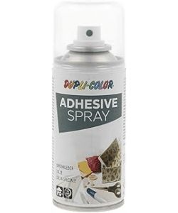 DUPLI-COLOR Spray Adesivo Trasparente 150 ml per Applicazioni Facili