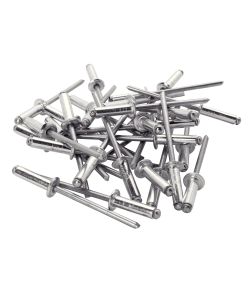 Rapid Rivetti in Alluminio d.3.2x8 mm - Confezione da 100 Pezzi