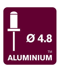 Rapid Rivetti in Alluminio d. 4,8 x 14 mm - Confezione da 100 Pezzi