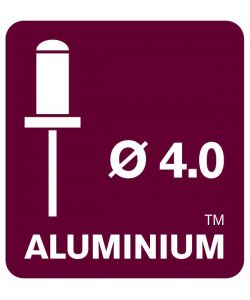 Rapid Rivetti Alluminio Colorati con Punta Trapano 4x16 mm - 32 Pezzi