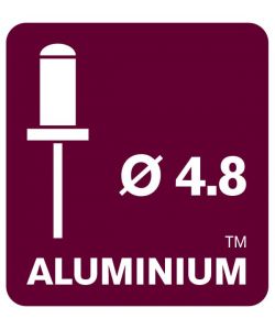 Rapid Rivetti Alluminio Colorati con Punta Trapano 4,8x16 mm - 32 pz