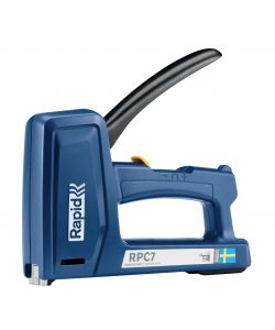 Rapid Fissatrice RPC7 7 in 1 Blu per Tappezzeria Cavi e Moquette