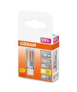 Lampada LED PIN G9 50W Bianco Caldo 2700K Osram