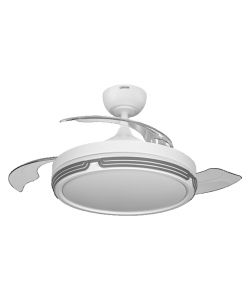 Osram Ventilatore da soffitto con luce LED bianco 66W �106 cm