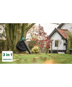 Bosch Soffiatore e Aspiratore Foglie Universal 2300W Verde - 3 in 1
