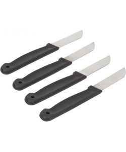 Set Coltelli da Cucina in Acciaio Inox e Impugnatura Ergonomica - 4 pz