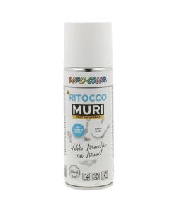 Dupli-Color Ritocco Muri Spray Bianco Opaco 200 ml per Superfici Sporche