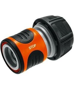 Gardena Raccordo Portagomma Acqua-Stop 19mm 3/4' per Irrigazione