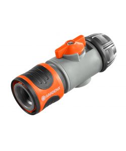 Gardena Regolatore Acqua-Stop 1/2' per Tubo Giardino 13-15 mm Plastica