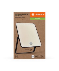 Faretto Proiettore LED Bianco Freddo Floodlight Essential con sensore di movimento 30W 4000K 2700lm