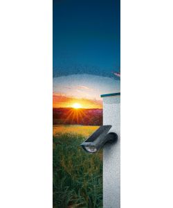 Ledvance Faretto Solare da Esterno - Grigio Scuro - 295x175x92 mm