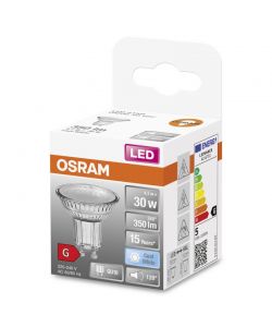 Lampadina LED Osram Star Riflettore Spot GU10 PAR16 4.3W 350lm 120D - 840 Bianco Freddo