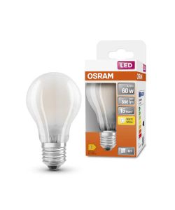 Lampadina LED Osram Star Classic A60 filamento Luce Calda E27