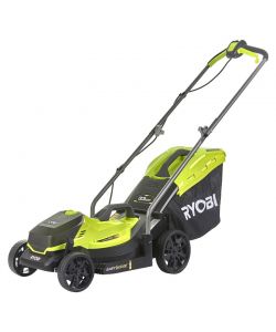 Tosaerba A Batteria 18V Silenzioso Con Taglio A 33Cm 35Lt + 1 Batteria Da 4,0Ah Lithium Ryobi RLM18X33B40