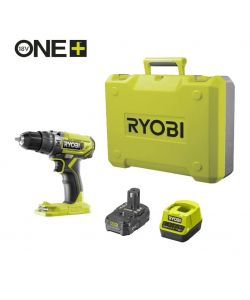 Ryobi Trapano Avvitatore a Percussione 18V con Valigetta R18PD2-120B