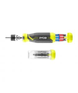 Ryobi Giravite a Cricchetto Porta Inserti - Regolabile a 180� - 35 pz