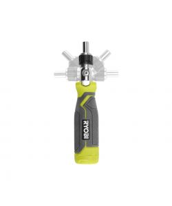 Ryobi Giravite a Cricchetto Porta Inserti - Regolabile a 180° - 35 pz
